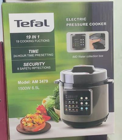 زودپز برقی تفال 6.5لیتر 19کاره تمام لمس (ارسال رایگان)