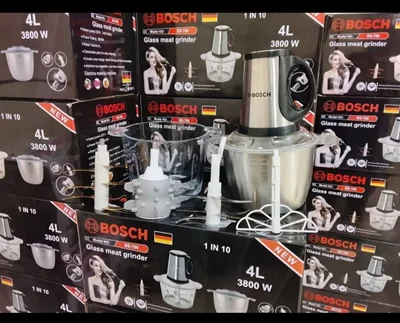 خردکن بوش 4لیتر 3800وات دوکاسه(ارسال رایگان)