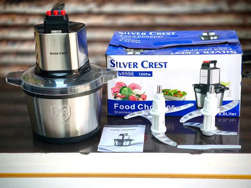 خردکن سیلور کرست 6لیتر 1500وات موتور گیربکسی (ارسال رایگان)