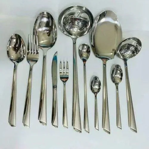 سرویس قاشق چنگال یونیک 24نفره 144پارچه مدل ناخنی(ارسال رایگان)