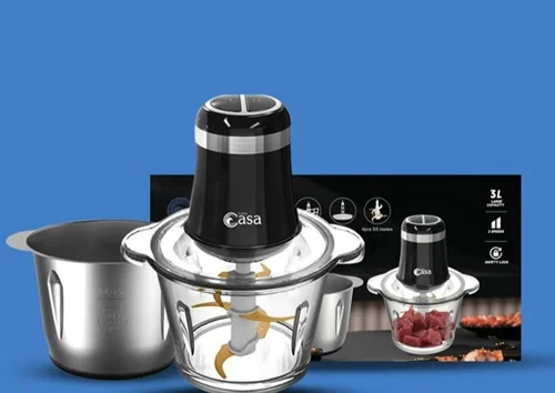 خردکن سوپر کاسا دوکاسه چند کاره قدرتی (ارسال رایگان)