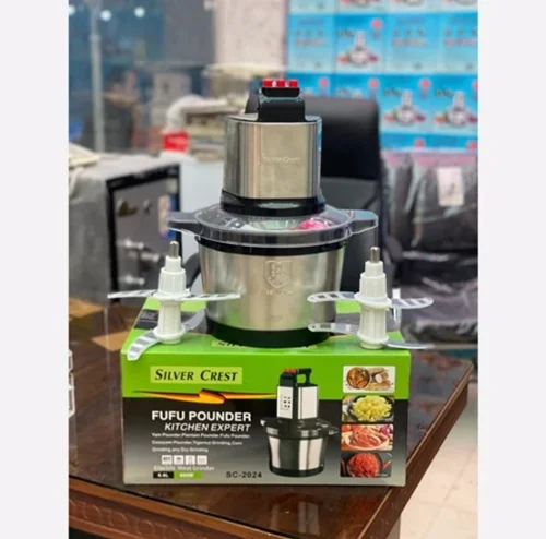 خردکن سیلور کرست 6.6 لیتر حکاکی شده تیغه زاپاس دار موتور گیربکسی (ارسال رایگان)