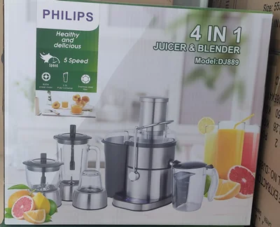 آبمیوه گیری فیلیپس 4کاره تمام لمس 5سرعته(ارسال رایگان)