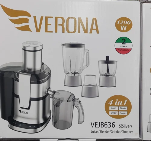 آبمیوه گیری ورونا 4کاره تمام لمس 5سرعته(ارسال رایگان)